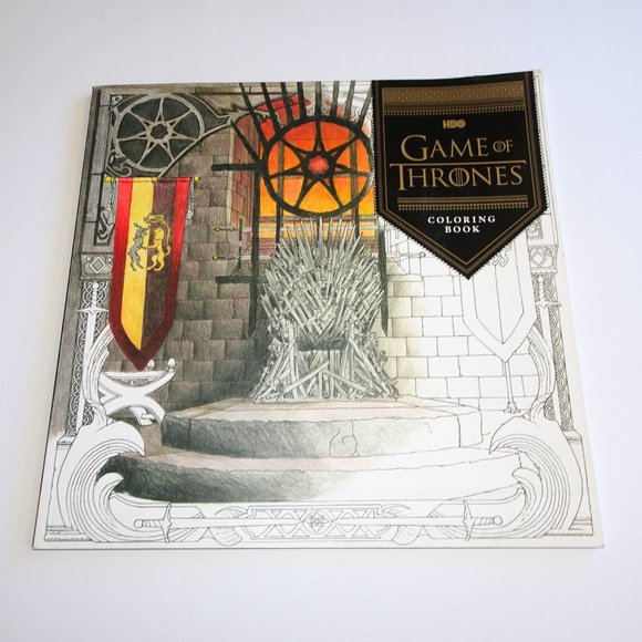 HBO Game of Thrones Coloring Book - Picture 1 of 4